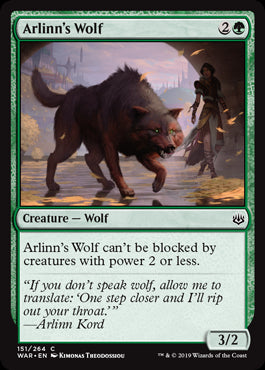 Arlinn's Wolf MTG Singles