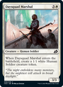 MTG Singles Ikoria | Daysquad Marshal 008