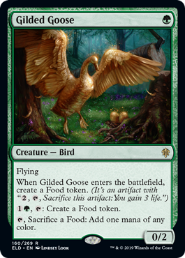Gilded Goose Throne of Eldraine - 160 Non-Foil