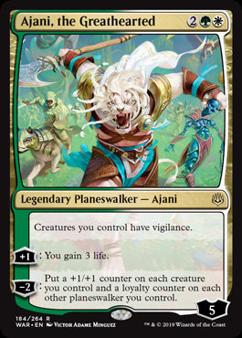Ajani, the Greathearted MTG Singles