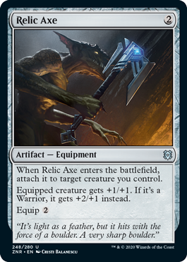 Relic Axe MTG Zendikar Rising #248