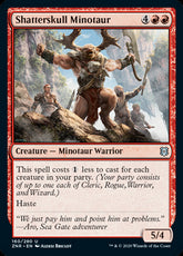 Shatterskull Minotaur MTG Zendik...