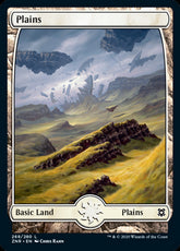 Full Art Plains MTG Zendikar Ris...