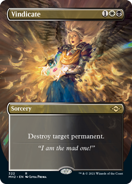 Vindicate Borderless Foil