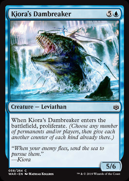Kiora's Dambreaker MTG Singles