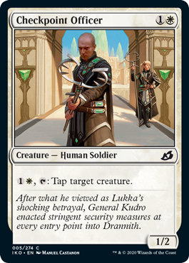 MTG Singles Ikoria | Checkpoint Officer 005