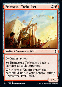 Brimstone Trebuchet Throne of Eldraine - 116 Non-Foil