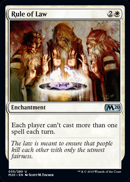 Rule of Law MTG Core 2020 - 035 Non-Foil