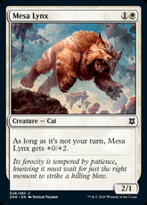 Mesa Lynx MTG Zendikar Rising #028