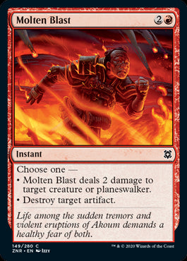 Molten Blast MTG Zendikar Rising...
