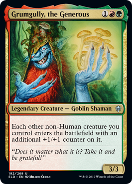 Grumgully, the Generous Throne of Eldraine - 192 Non-Foil