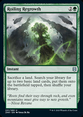 Roiling Regrowth MTG Zendikar Ri...