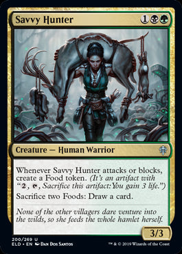 Savvy Hunter Throne of Eldraine ...