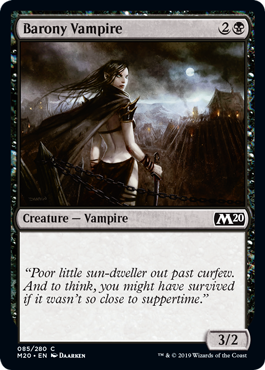 Barony Vampire MTG Core 2020 - 085 Non-Foil