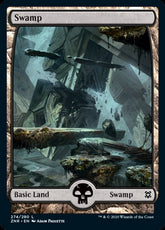 Full Art Swamp MTG Zendikar Risi...