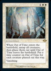Out Of Time Retro Foil-Etched