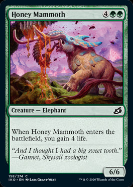 MTG Singles Ikoria | Honey Mammoth 158