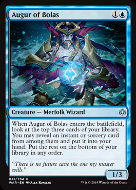 Augur of Bolas FOIL - 041 War Of The Spark