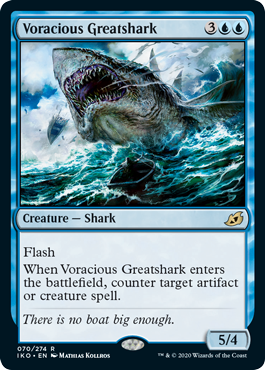 MTG Singles Ikoria | Voracious Greatshark 070