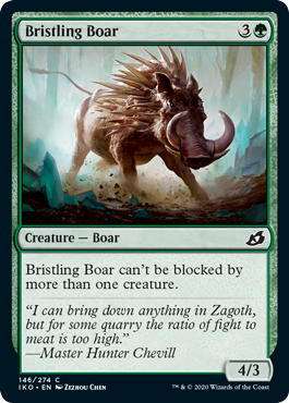 MTG Singles Ikoria | Bristling Boar 146