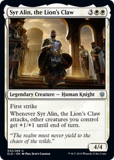 Syr Alin, the Lion's Claw Th...