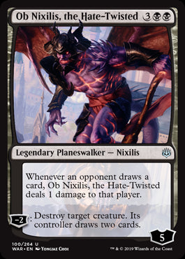 Ob Nixilis, the Hate-Twisted MTG Singles