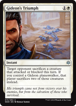 Gideon's Triumph MTG Singles