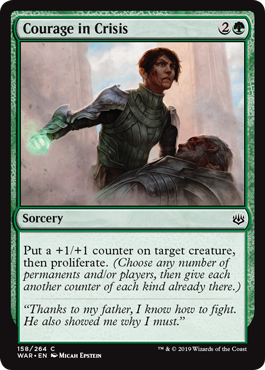 Courage in Crisis MTG Singles