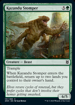 Kazandu Stomper MTG Zendikar Ris...