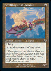 Ornithopter Of Paradise Retro Foil-Etched