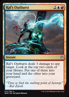 Ral's Outburst MTG Singles