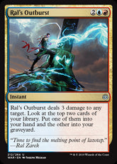 Ral's Outburst MTG Singles
