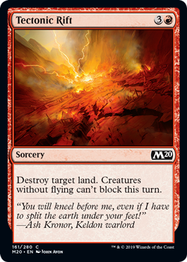Tectonic Rift MTG Core 2020 - 161 Non-Foil