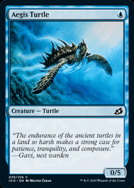 MTG Singles Ikoria | Aegis Turtle 039
