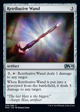 Retributive Wand MTG Core 2020 - 236 Non-Foil