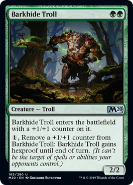 Barkhide Troll MTG Core 2020 - 165 Non-Foil
