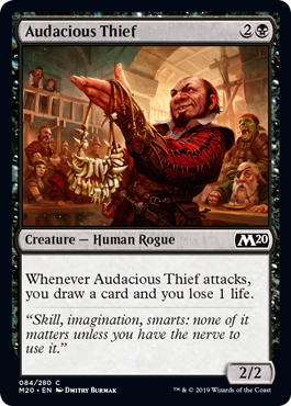 Audacious Thief MTG Core 2020 - 084 Non-Foil