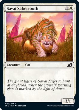 MTG Singles Ikoria | Savai Sabertooth 029