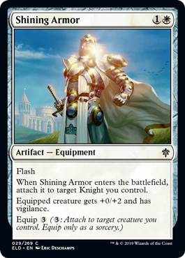 Shining Armor Throne of Eldraine - 029 Non-Foil