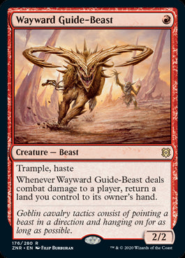 Wayward Guide-Beast MTG Zendikar...