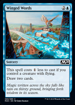Winged Words MTG Core 2020 - 080 Non-Foil