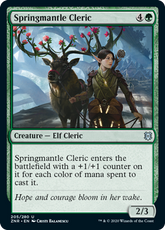 Springmantle Cleric MTG Zendikar...