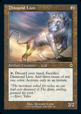 Diamond Lion Retro Foil