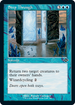 Step Through Retro Foil-Etched