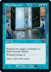 Step Through Retro Foil-Etched