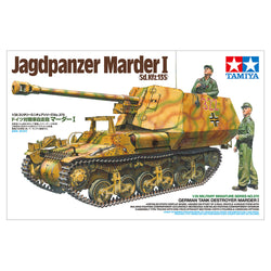 German Jagdpanzer Marder I Tank Destroyer - Tamiya (1/35) Scale Models