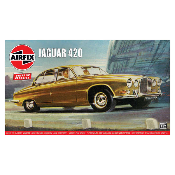 Airfix Jaguar 420 - Vintage Classics 1:32 Scale Sports Car