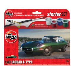 Airfix Jaguar E-Type (1/43) - Starter Set (A55009)