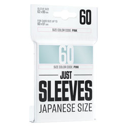 Just Sleeves Japanese TCG Sleeves Clear 60ct