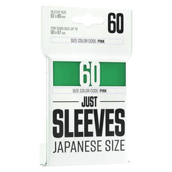 Just Sleeves Japanese TCG Sleeves Green 60ct